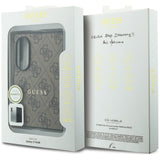 Husa de protectie Guess 4G Leather Classic compatibil cu Samsung Galaxy Z Fold8, Maro