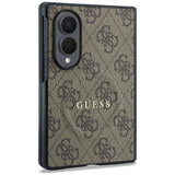 Husa de protectie Guess 4G Leather Classic compatibil cu Samsung Galaxy Z Fold8, Maro
