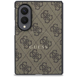 Husa de protectie Guess 4G Leather Classic compatibil cu Samsung Galaxy Z Fold8, Maro
