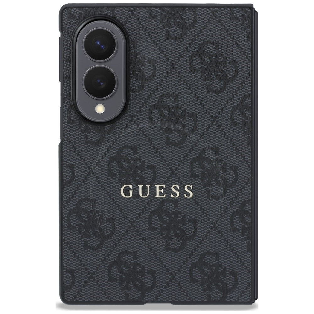 Husa de protectie Guess 4G Leather Classic compatibil cu Samsung Galaxy Z Fold8, Negru