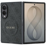 Husa de protectie Guess 4G Leather Classic compatibil cu Samsung Galaxy Z Fold8, Negru