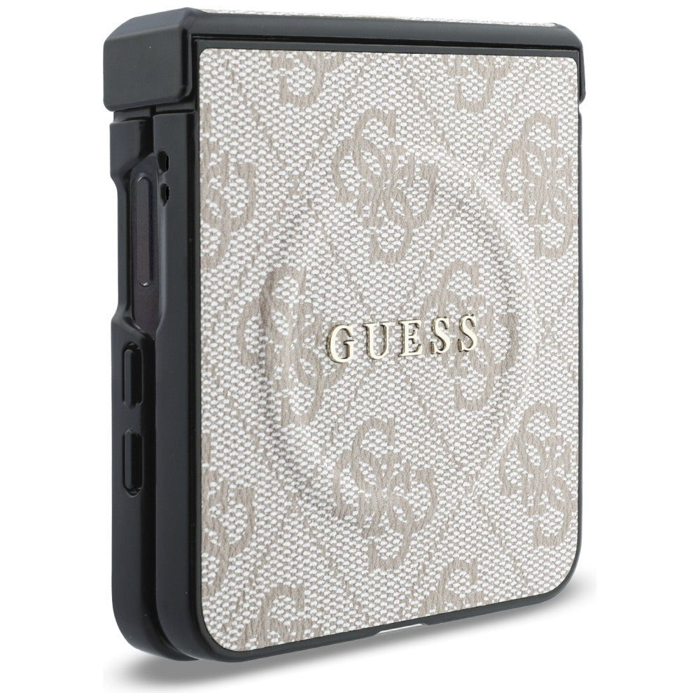 Husa de protectie Guess 4G Leather Classic compatibil cu Samsung Galaxy Z Flip8, Roz