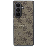 Husa de protectie Guess 4G Leather Classic compatibil cu Samsung Galaxy Z Fold8 Ultra, Maro