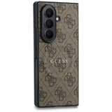 Husa de protectie Guess 4G Leather Classic compatibil cu Samsung Galaxy Z Fold8 Ultra, Maro
