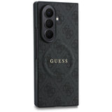 Husa de protectie Guess 4G Leather Classic compatibil cu Samsung Galaxy Z Fold8 Ultra, Negru