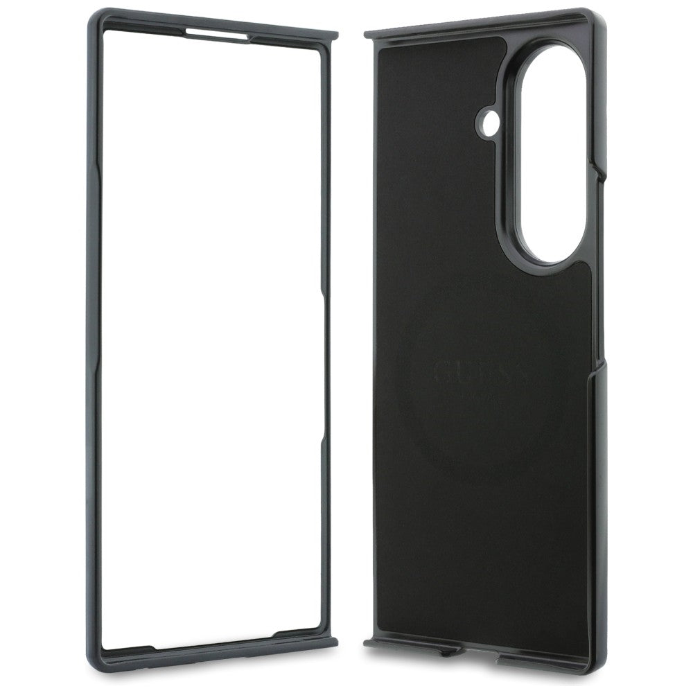 Husa de protectie Guess 4G Leather Classic compatibil cu Samsung Galaxy Z Fold8 Ultra, Negru
