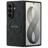 Husa de protectie Guess 4G Leather Classic compatibil cu Samsung Galaxy Z Fold8 Ultra, Negru