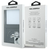 Husa de protectie Karl Lagerfeld compatibil cu Samsung Galaxy Z Flip8, Negru