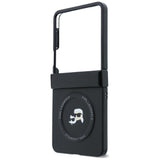 Husa de protectie Karl Lagerfeld compatibil cu Samsung Galaxy Z Flip8, Negru