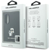 Husa de protectie Karl Lagerfeld Saffiano compatibil cu Samsung Galaxy Z Fold8, Gri