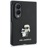 Husa de protectie Karl Lagerfeld Saffiano compatibil cu Samsung Galaxy Z Fold8, Gri