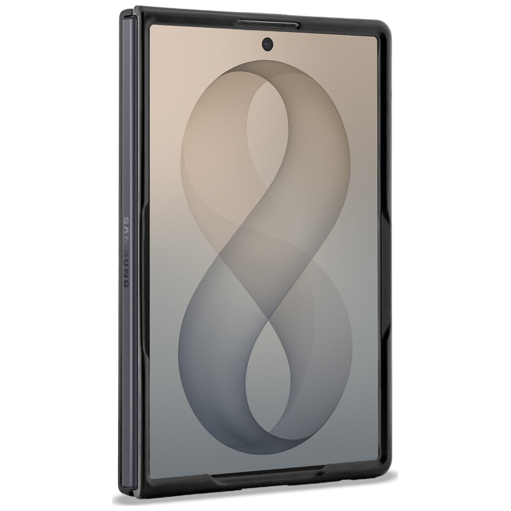 Husa de protectie Karl Lagerfeld Saffiano compatibil cu Samsung Galaxy Z Fold8, Gri