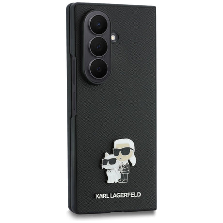 Husa de protectie Karl Lagerfeld Saffiano compatibil cu Samsung Galaxy Z Fold8 Ultra, Gri