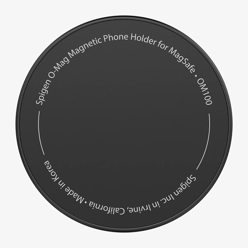 Suport Inel Spigen O-Mag OM100 (AMP05505), Magnet Puternic, Rotație 360°, Negru