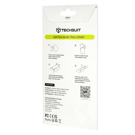 Folie de protectie Techsuit Honor 600 Smart, Negru