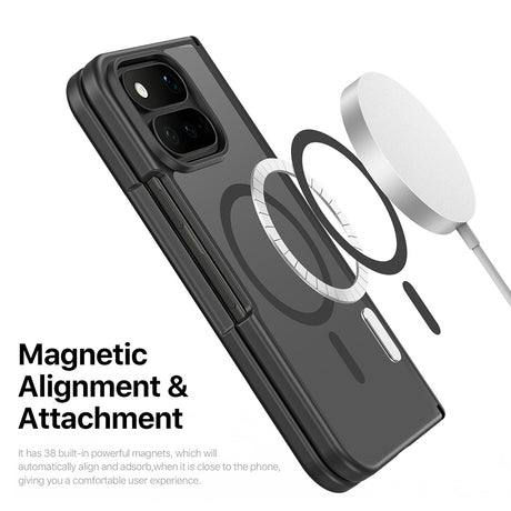 Husa de protectie Dux Ducis Yind MagSafe compatibil cu Google Pixel 11 Pro Fold, Gri
