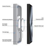 Husa de protectie Dux Ducis Yind MagSafe compatibil cu Google Pixel 11 Pro Fold, Roz