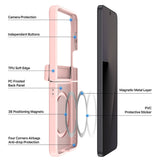Husa de protectie Dux Ducis Yind MagSafe compatibil cu Samsung Galaxy Z Flip8, Mov