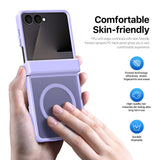 Husa de protectie Dux Ducis Yind MagSafe compatibil cu Samsung Galaxy Z Flip8, Mov