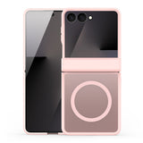 Husa de protectie Dux Ducis Yind MagSafe compatibil cu Samsung Galaxy Z Flip8, Roz