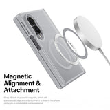 Husa de protectie Dux Ducis Yind MagSafe compatibil cu Samsung Galaxy Z Fold8, Albastru inchis