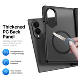 Husa de protectie Dux Ducis Yind MagSafe compatibil cu Samsung Galaxy Z Fold8, Albastru inchis