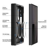 Husa de protectie Dux Ducis Yind MagSafe compatibil cu Samsung Galaxy Z Fold8, Negru