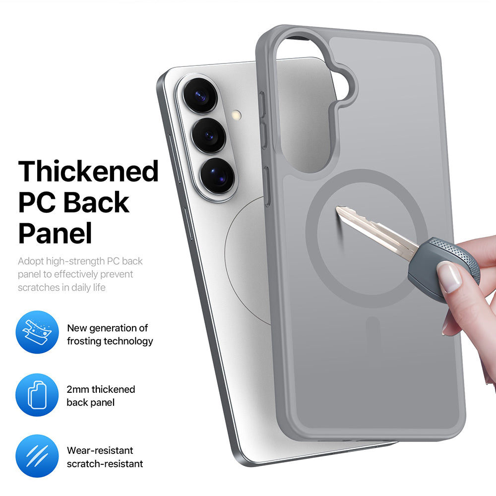 Husa de protectie Dux Ducis Yind MagSafe compatibil cu Samsung Galaxy S26, Mov