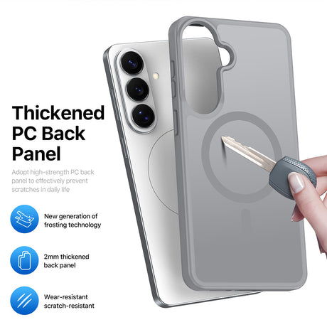 Husa de protectie Dux Ducis Yind MagSafe compatibil cu Samsung Galaxy S26, Albastru