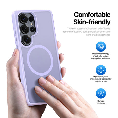 Husa de protectie Dux Ducis Yind MagSafe compatibil cu Samsung Galaxy S26 Ultra, Albastru