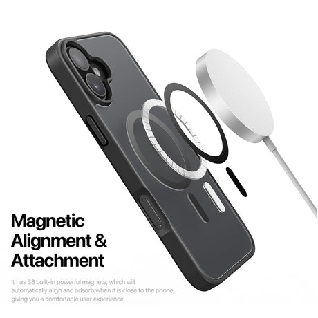 Dux Ducis Yind MagSafe fekete tok iPhone 17 készülékhez