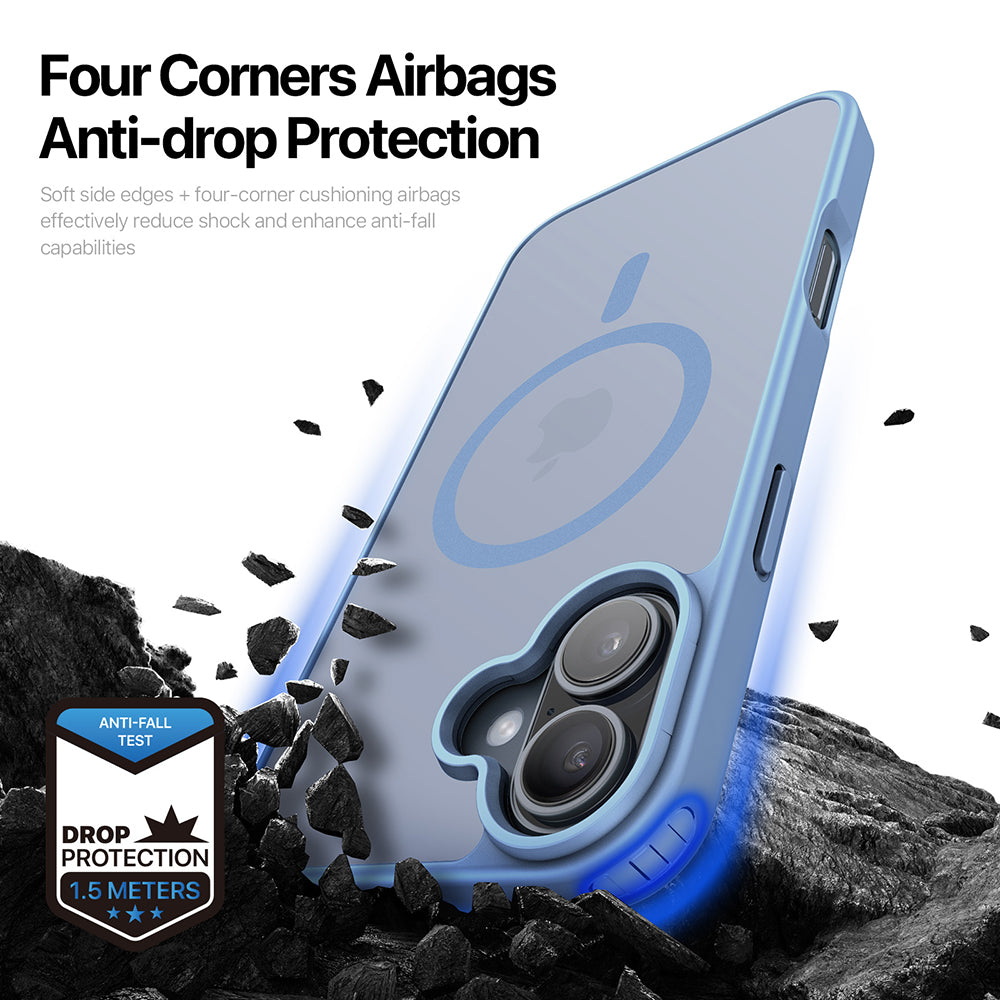 Husa de protectie Dux Ducis Yind MagSafe compatibil cu iPhone 17, Negru
