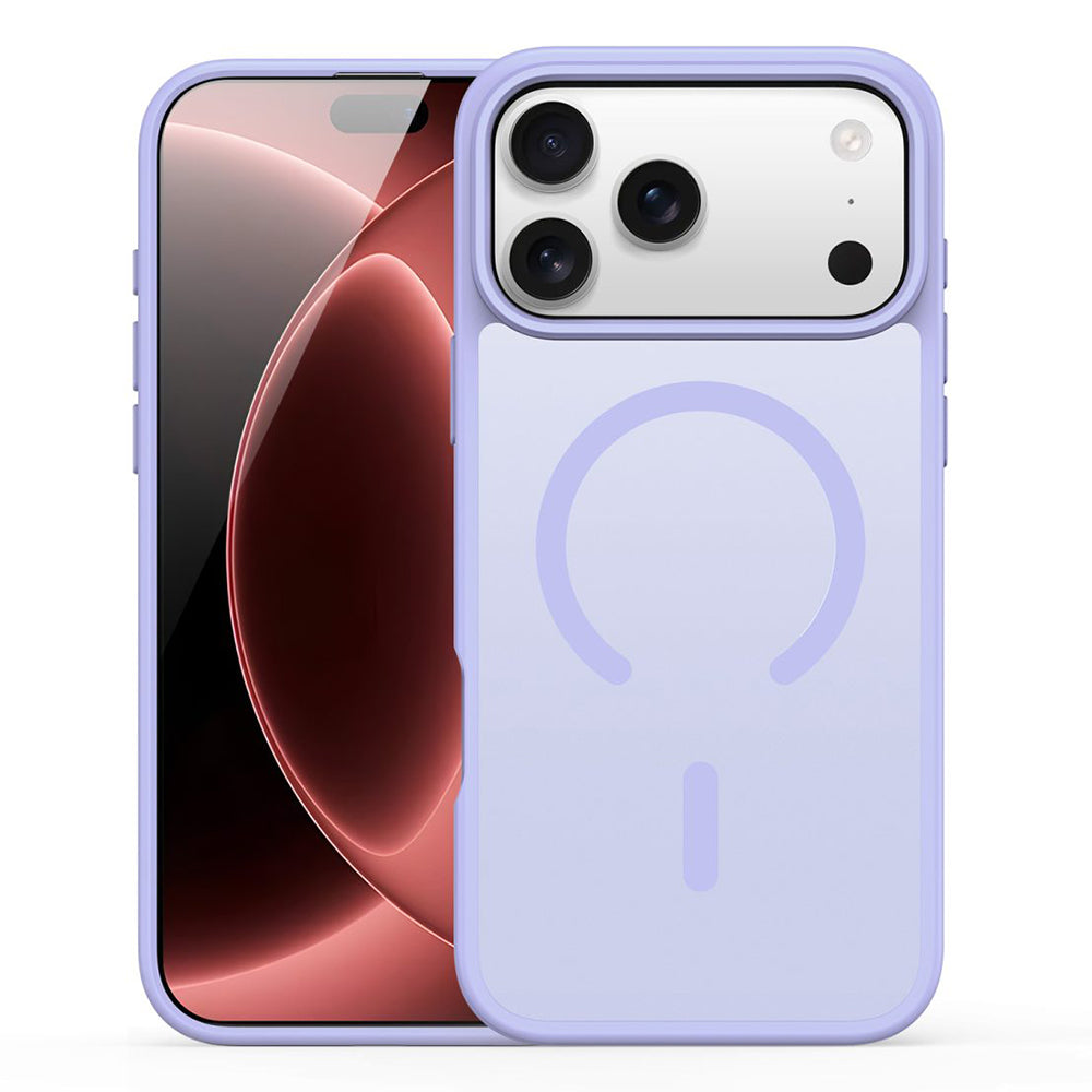Husa de protectie Dux Ducis Yind MagSafe compatibil cu iPhone 18 Pro / iPhone 17 Pro, Mov deschis