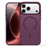 Husa de protectie Dux Ducis Yind MagSafe compatibil cu iPhone 17 Pro Max / iPhone 18 Pro Max, Visiniu