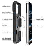 Husa de protectie Dux Ducis Yind MagSafe compatibil cu iPhone 18 Pro Max / iPhone 17 Pro Max, Albastru