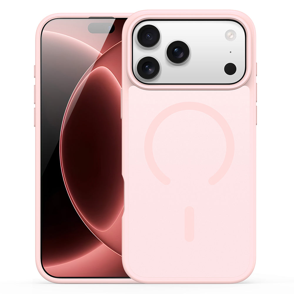 Husa de protectie Dux Ducis Yind MagSafe compatibil cu iPhone 18 Pro Max / iPhone 17 Pro Max, Roz