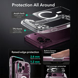 Husa de protectie ESR Classic Hybrid HaloLock compatibil cu iPhone 18 Pro, Transparent