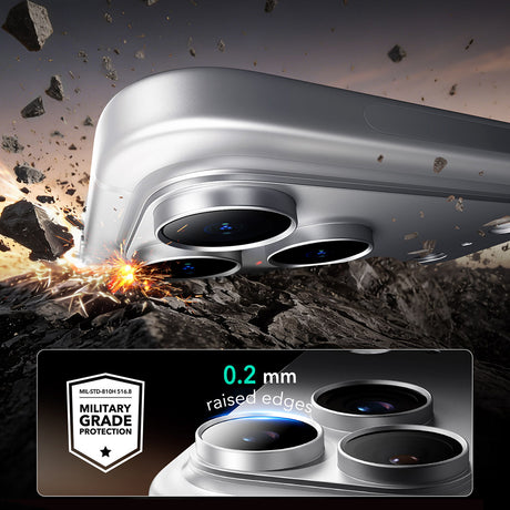 Folie de protectie ESR Armorite Pro compatibil cu iPhone 18 Pro, Argintiu
