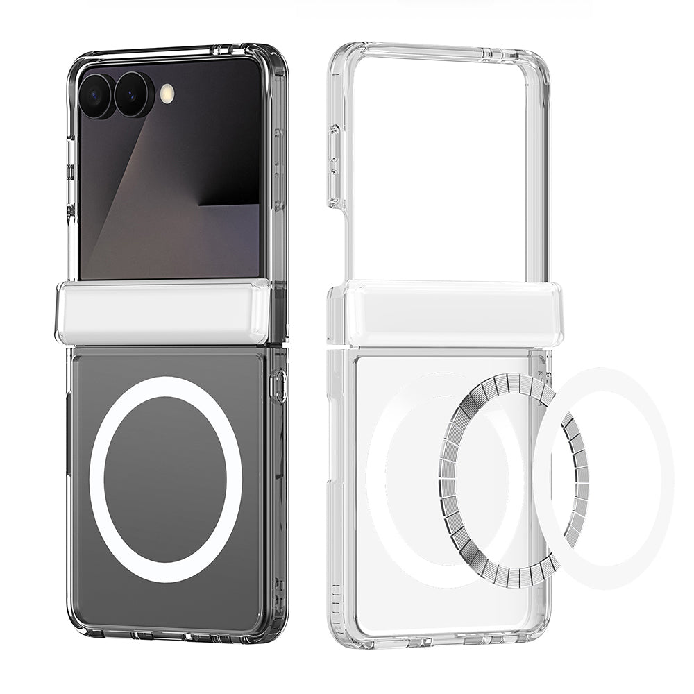 Husa de protectie Dux Ducis Clin Magnetic Series compatibil cu Samsung Galaxy Z Flip8, Transparent