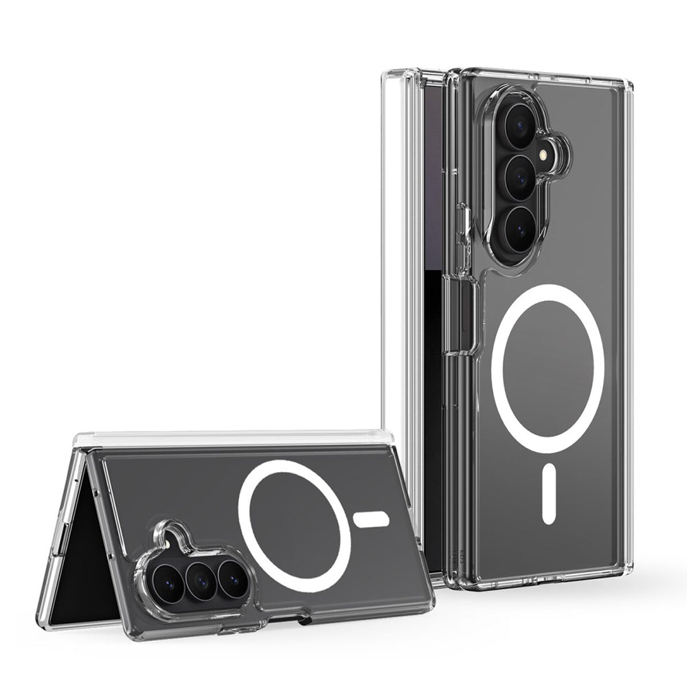 Husa de protectie Dux Ducis Clin Magnetic Series compatibil cu Samsung Galaxy Z Fold8 Ultra, Transparent