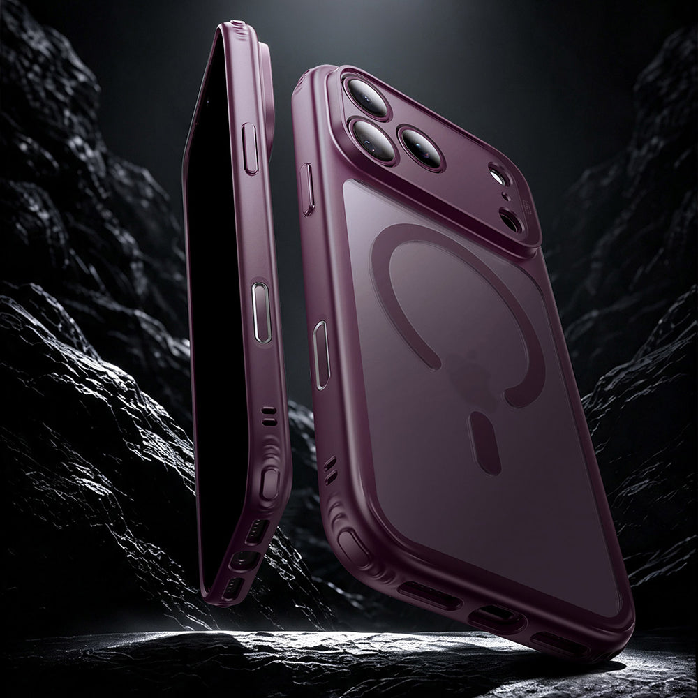 Husa de protectie ESR Classic Hybrid HaloLock compatibil cu iPhone 18 Pro, Bordo