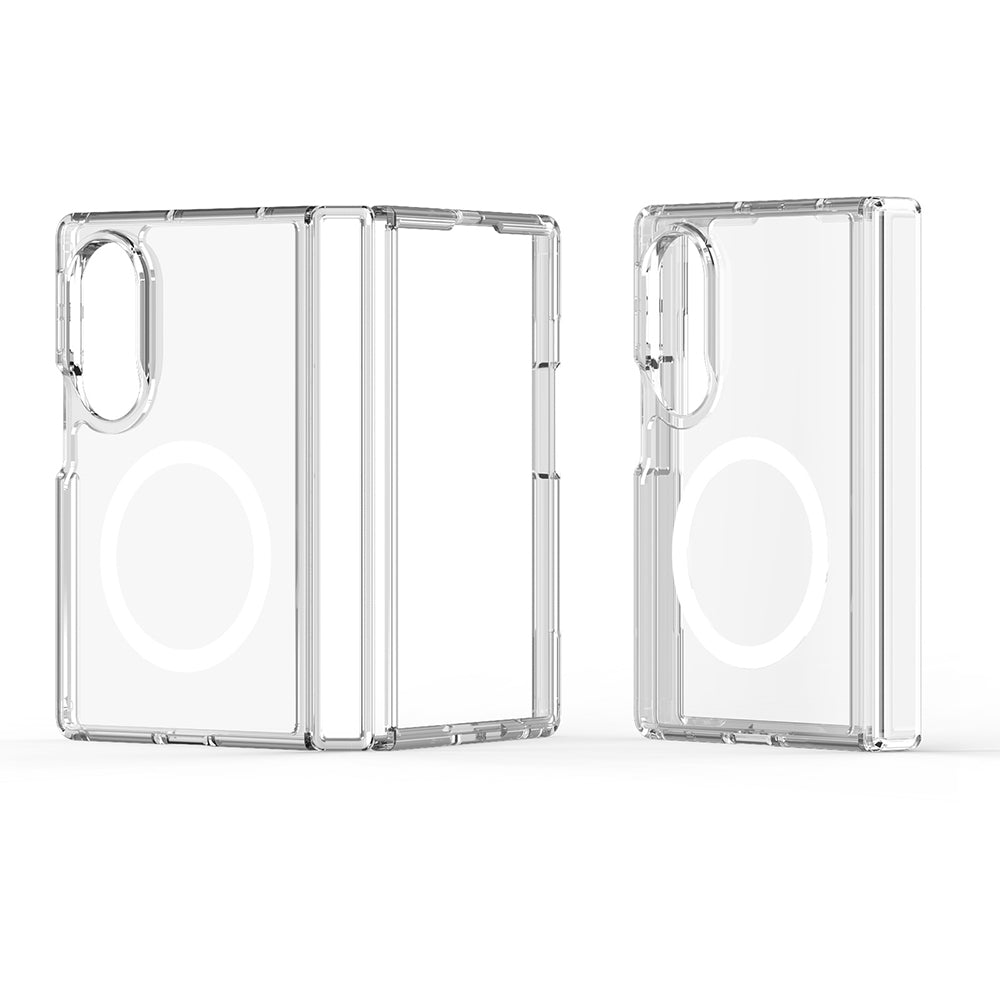 Husa de protectie Dux Ducis Clin Magnetic Series compatibil cu Samsung Galaxy Z Fold8, Transparent