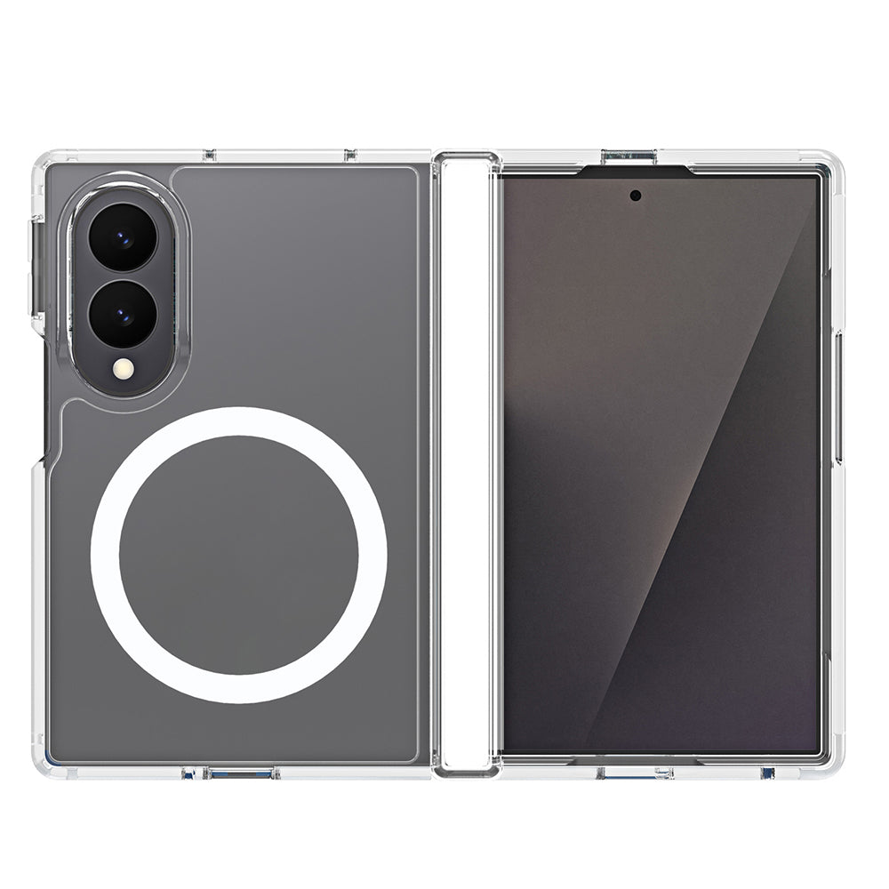 Husa de protectie Dux Ducis Clin Magnetic Series compatibil cu Samsung Galaxy Z Fold8, Transparent