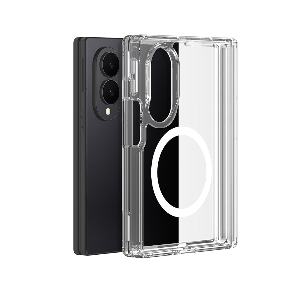 Husa de protectie Dux Ducis Clin Magnetic Series compatibil cu Samsung Galaxy Z Fold8, Transparent