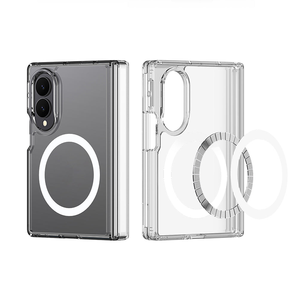 Husa de protectie Dux Ducis Clin Magnetic Series compatibil cu Samsung Galaxy Z Fold8, Transparent