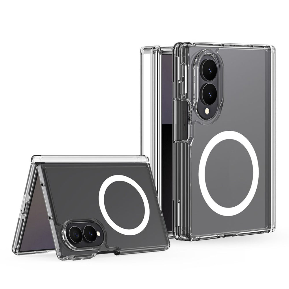 Husa de protectie Dux Ducis Clin Magnetic Series compatibil cu Samsung Galaxy Z Fold8, Transparent
