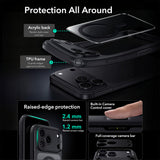 Husa de protectie ESR Classic Hybrid HaloLock compatibil cu iPhone 17 Pro Max / iPhone 18 Pro Max, Negru Transparent