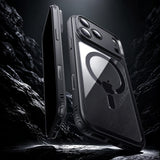 Husa de protectie ESR Classic Hybrid HaloLock compatibil cu iPhone 17 Pro Max / iPhone 18 Pro Max, Negru Transparent