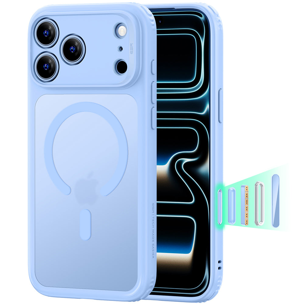 Husa de protectie ESR Classic Hybrid HaloLock compatibil cu iPhone 17 Pro Max / iPhone 18 Pro Max, Roz