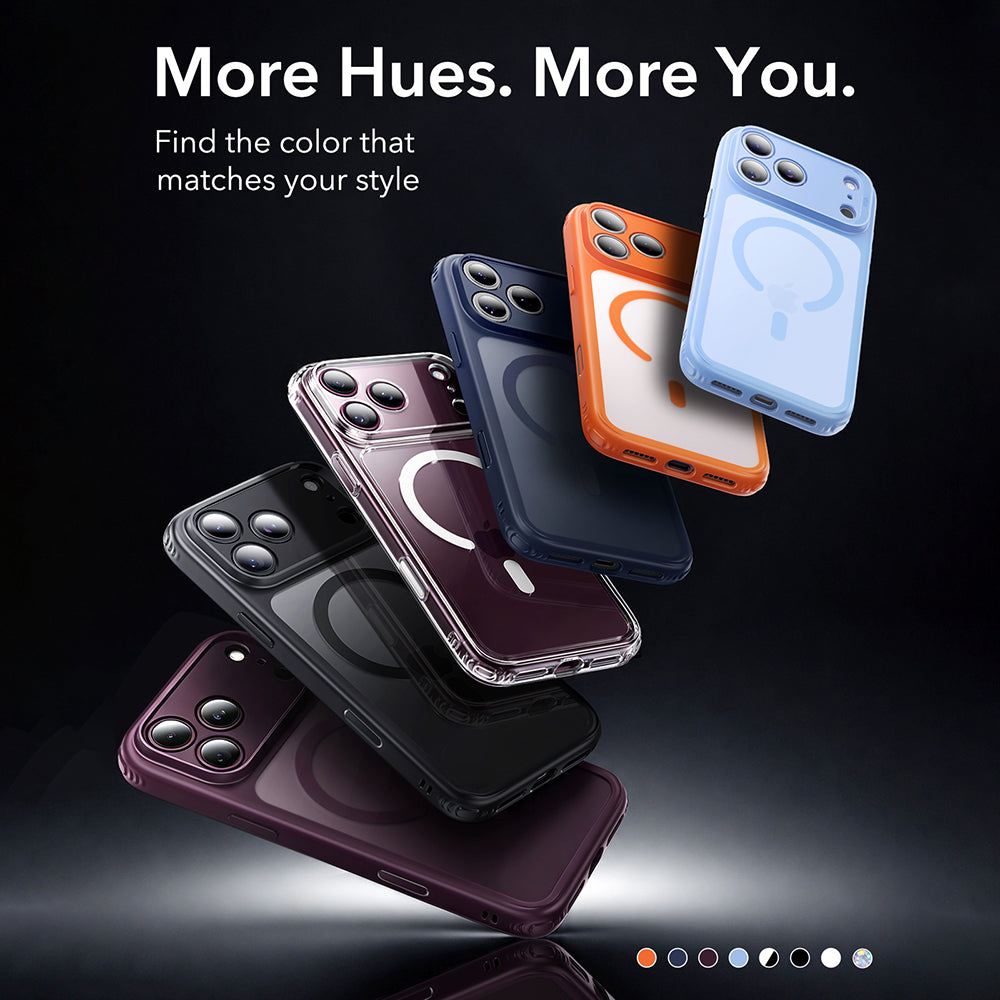 Husa de protectie ESR Classic Hybrid HaloLock compatibil cu iPhone 17 Pro Max / iPhone 18 Pro Max, Roz
